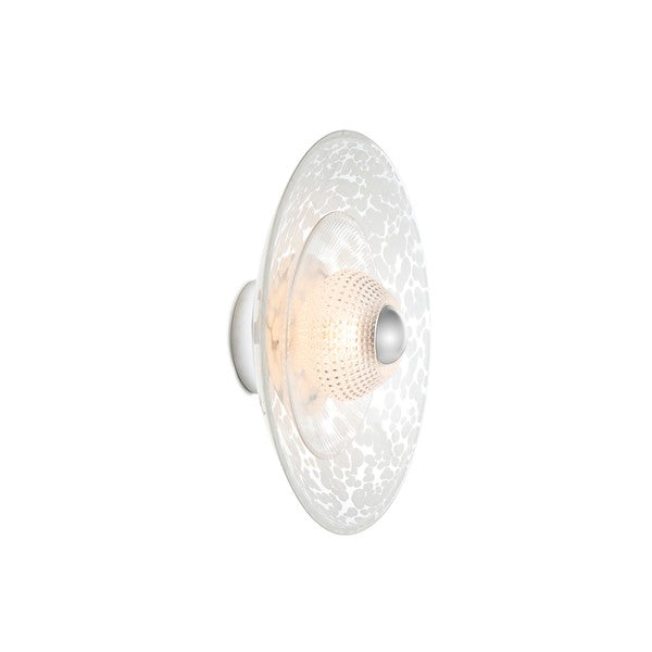 Disco Rama wall light, clear • Design by Us