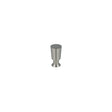 Egå cylindrical furniture knob, stainless steel look