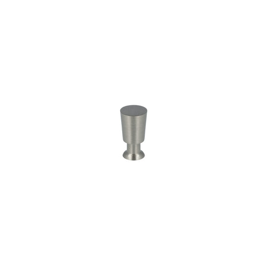 Egå cylindrical furniture knob, stainless steel look