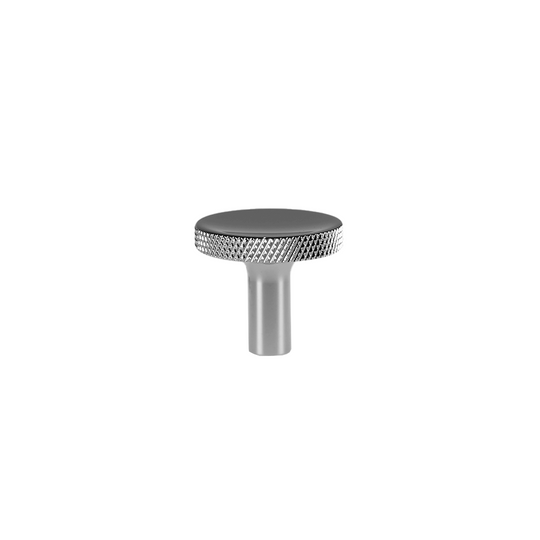 Søllerød cabinet knob, polished nickel, Ø28 mm