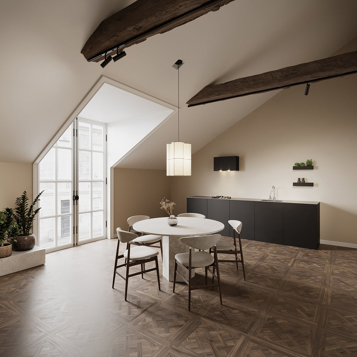 Væghylde 40U, sort • NICHBA - Copenhagenhomedesign