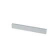 Hammersholt minimalist furniture handle, natural anodised aluminium