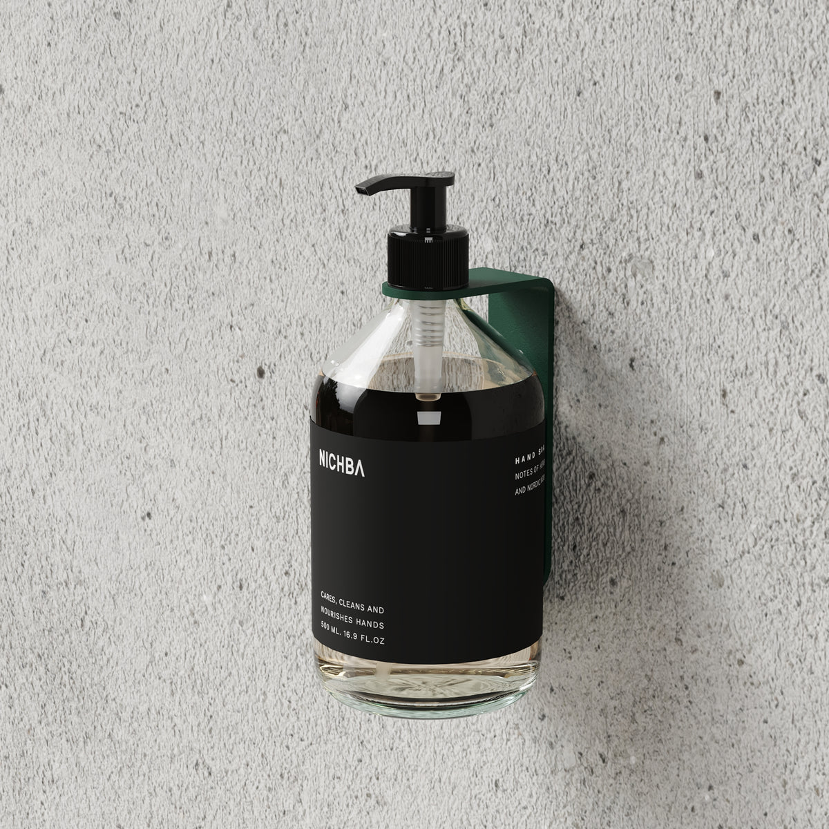Sæbeholder, grøn • NICHBA - Copenhagenhomedesign