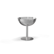 Stainless steel ice cream cup, tall • NICHBA