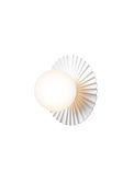 Liila Muuse wall and ceiling light, white / opal • NUURA