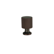 Marienlund linear-textured cabinet knob, browned brass look – height 33 mm • Chr. Jørgensen