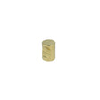 Nordhavn cylindrical cabinet knob, polished brass