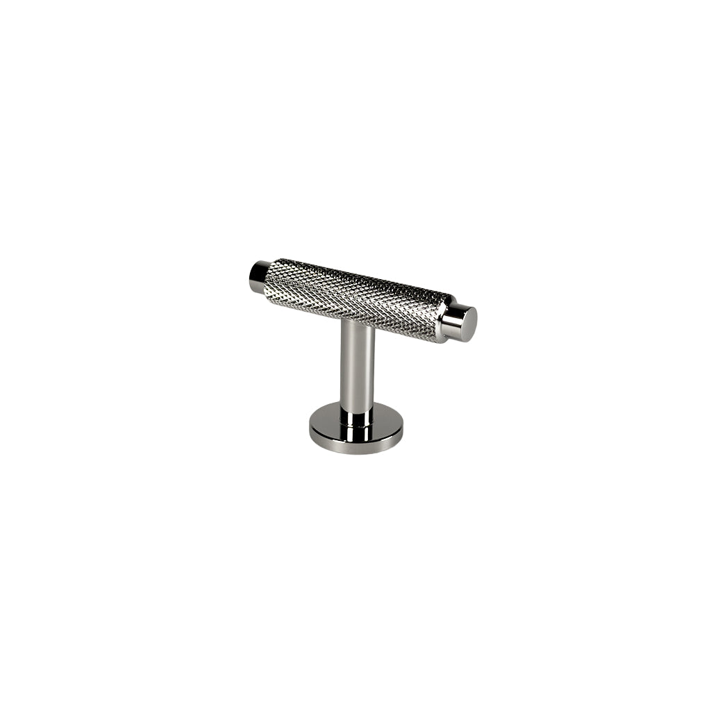 Nørrebro T-bar cabinet knob, polished nickel, 50 mm • Chr. Jørgensen