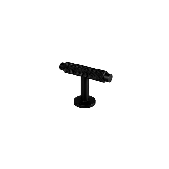 Nørrebro T-bar cabinet knob, black, 50 mm