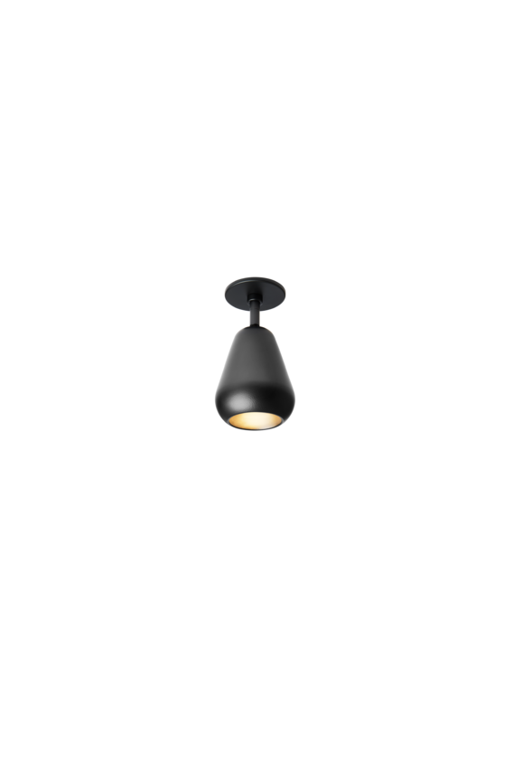 Anoli Spot Recessed indbygningsspot, sort • NUURA - Copenhagenhomedesign
