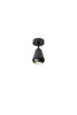 Anoli Spot Surface with ceiling rose, black • NUURA