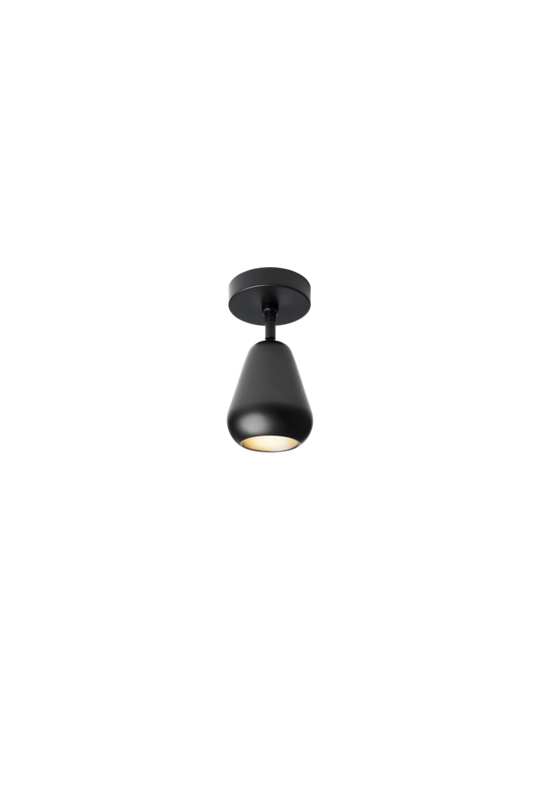 Anoli Spot Surface with ceiling rose, black • NUURA
