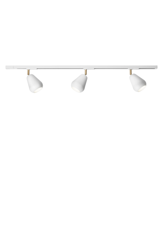 Anoli Spot Track (3 lights + track), nordic gold / white • NUURA