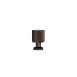 Nyboder diamond-cut cabinet knob, browned brass look – height 25 mm • Chr. Jørgensen