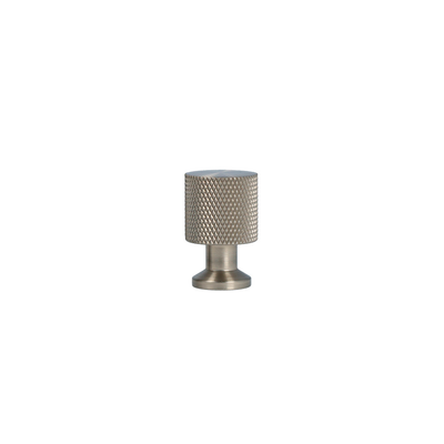 Nyboder diamond-cut cabinet knob, stainless steel look – height 25 mm • Chr. Jørgensen