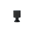 Nyboder diamond-cut cabinet knob, matt black – height 33 mm • Chr. Jørgensen