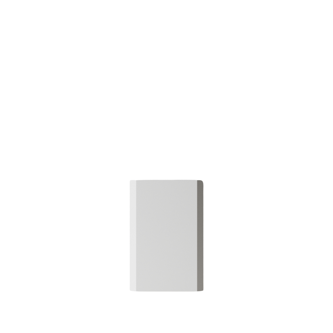 Papirspand i metal, hvid • NICHBA - Copenhagenhomedesign