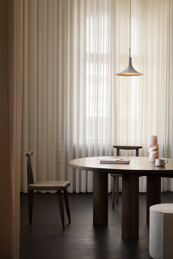 Petalii 1 pendel, polished brass / opal • NUURA - Copenhagenhomedesign