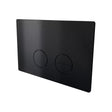 Toilet flush plate, black (black PVD) • d line