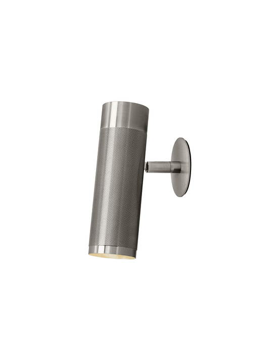 Patrone Recessed wall light with cover plate, stainless steel look • Thorup Copenhagen