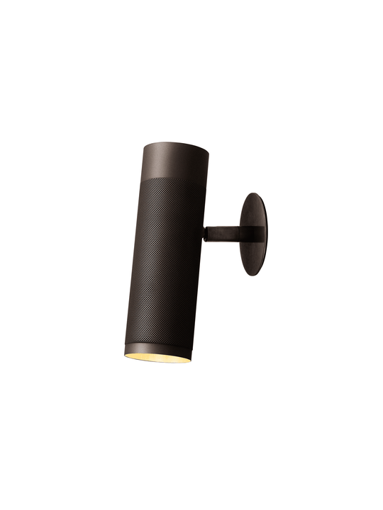 Patrone Recessed wall light with cover plate, burnished brass • Thorup Copenhagen