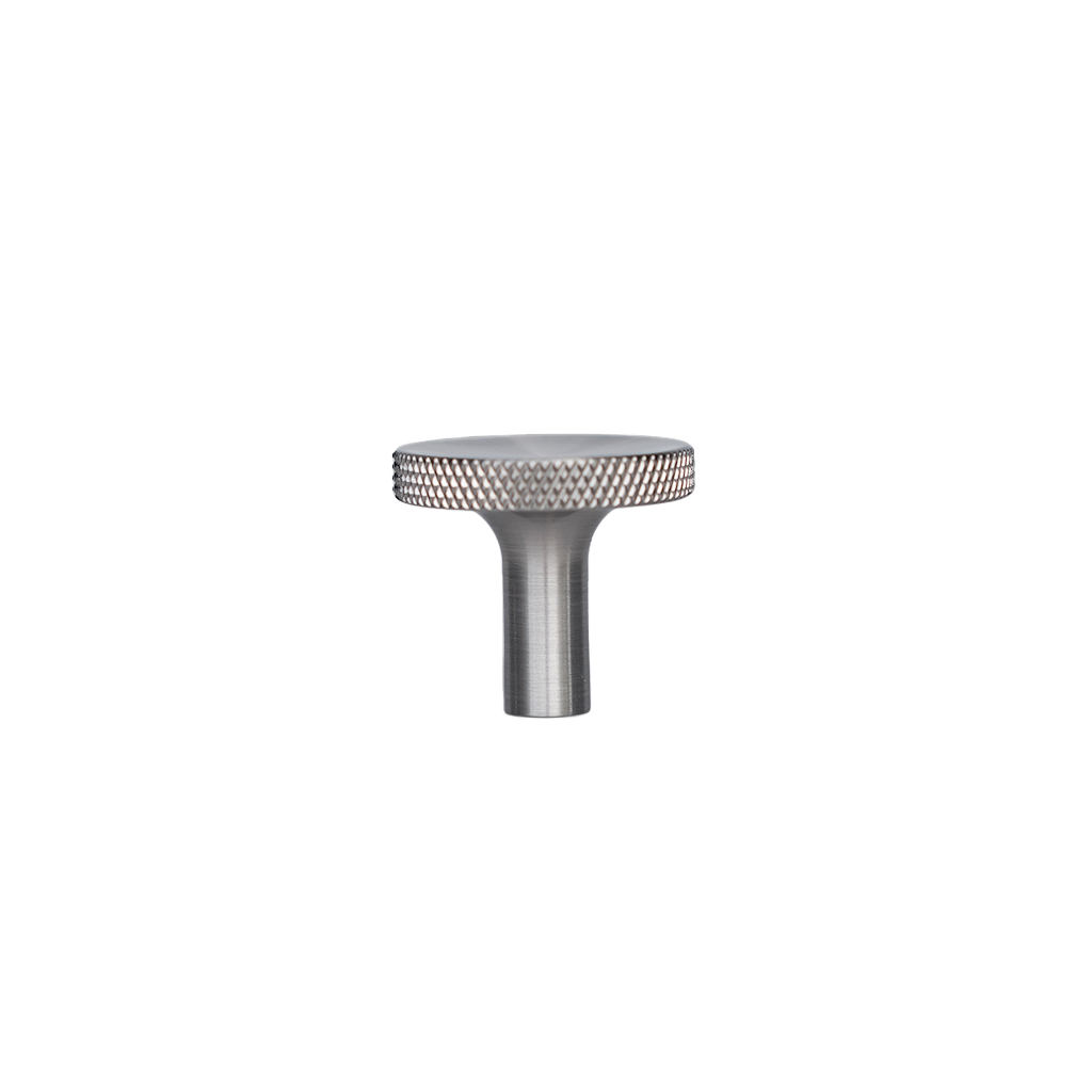 Møbelknop med diamond cut i rustfrit stål look - Søllerød • Chr. Jørgensen - Copenhagenhomedesign