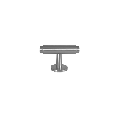 Hasseris T-bar cabinet knob, stainless steel look • Chr. Jørgensen