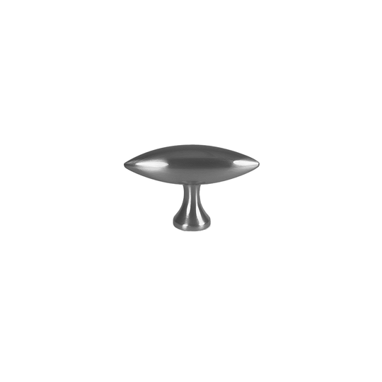 Nyholm cabinet knob, stainless steel look – 56 mm