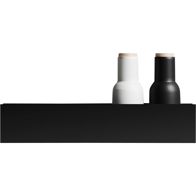 Væghylde 40U, sort • NICHBA - Copenhagenhomedesign