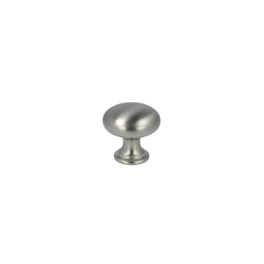 Skjern classic furniture knob, brushed steel look