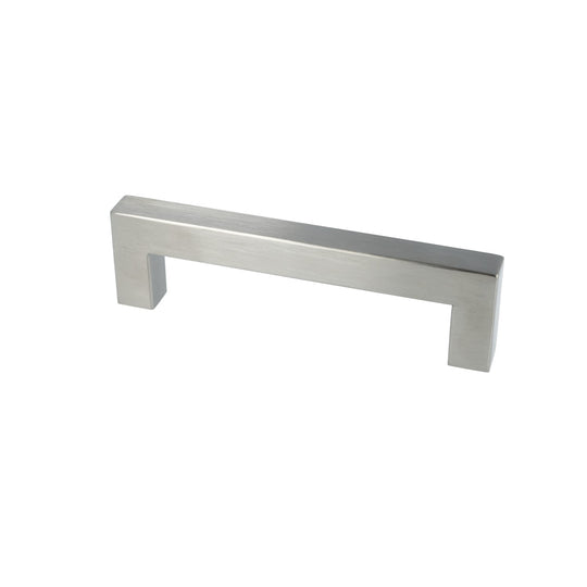 Snekkersten • Square kitchen handle, brushed stainless steel