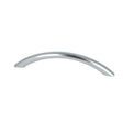 Sørvad curved kitchen handle, matt chrome