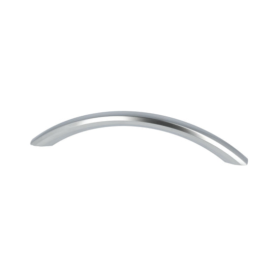 Sørvad curved kitchen handle, matt chrome