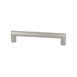 Stenløse handle with ribbed detailing, matt nickel-plated