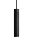 Patrone Long pendant light, blackened brass • Thorup Copenhagen