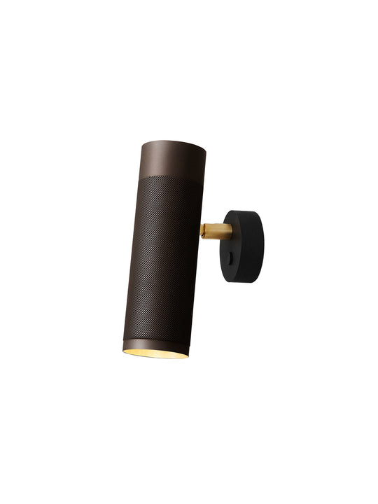Patrone wall light, burnished finish and brass • Thorup Copenhagen