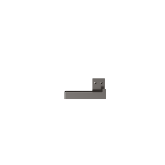 Toilet roll holder, stainless steel • NICHBA