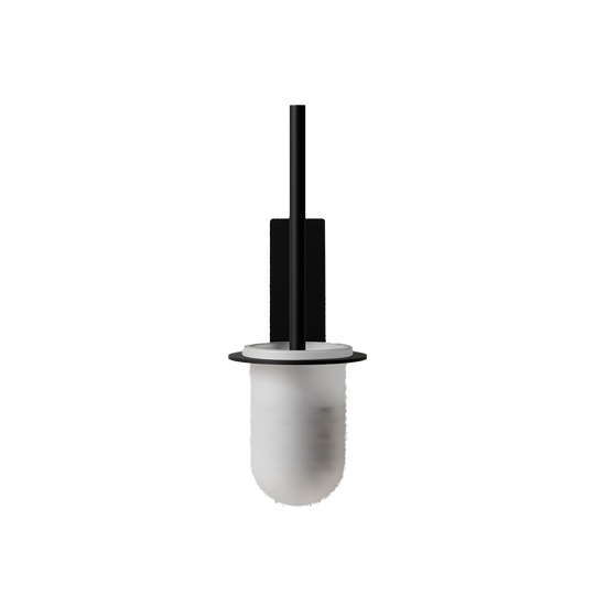 Toilet brush, black • NICHBA