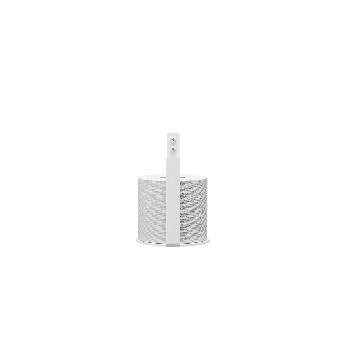 Ekstra toiletrulleholder (reserve), hvid • NICHBA - Copenhagenhomedesign