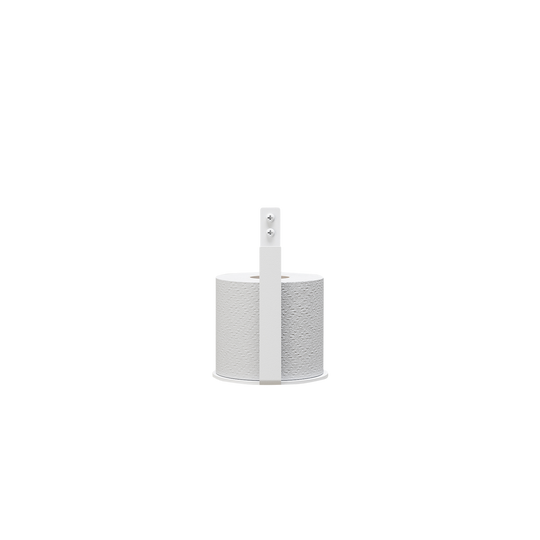 Spare toilet roll holder, white • NICHBA