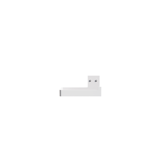 Toilet roll holder, white • NICHBA
