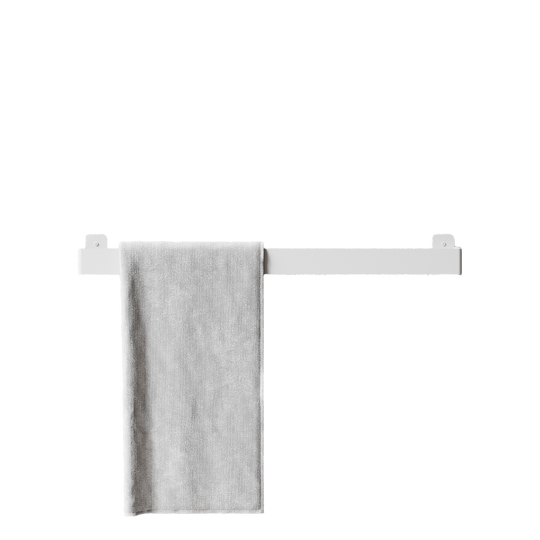 Towel holder, white • NICHBA