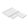 Metal trays (3 pcs.), white • NICHBA