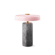 Trip portable table lamp, silver/rose glossy • Design by Us