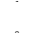 Forget Me Not pendant light with ceiling rose, black oak • UMAGE