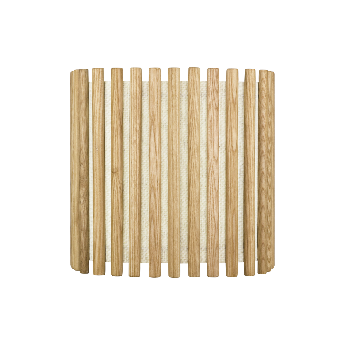 Komorebi Square bordlampe, egetræ og børstet messing look • UMAGE - Copenhagenhomedesign