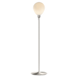 Around the World floor lamp, white and steel look • UMAGE