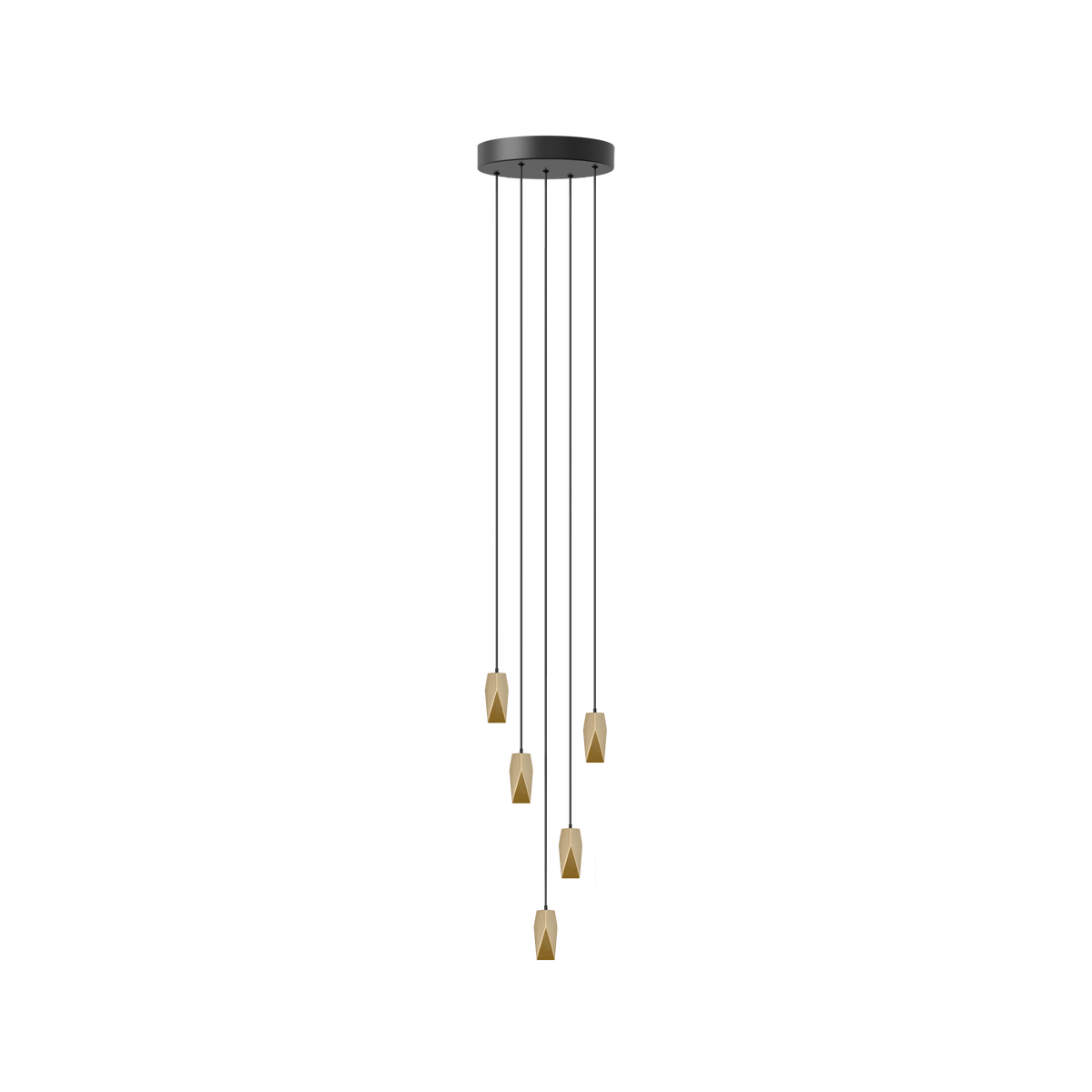 Brighter Days Penta Cluster 5 pendel med roset • UMAGE - Copenhagenhomedesign