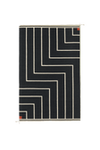 VK-1 rug, black/white • NORDICMODERN