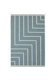 VK-1 rug, light blue/white • NORDICMODERN